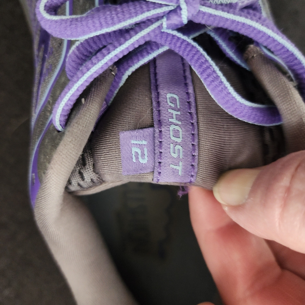 Brooks Women's Athletic Shoes - Gray with Purple Accents - Picture 5 of 5